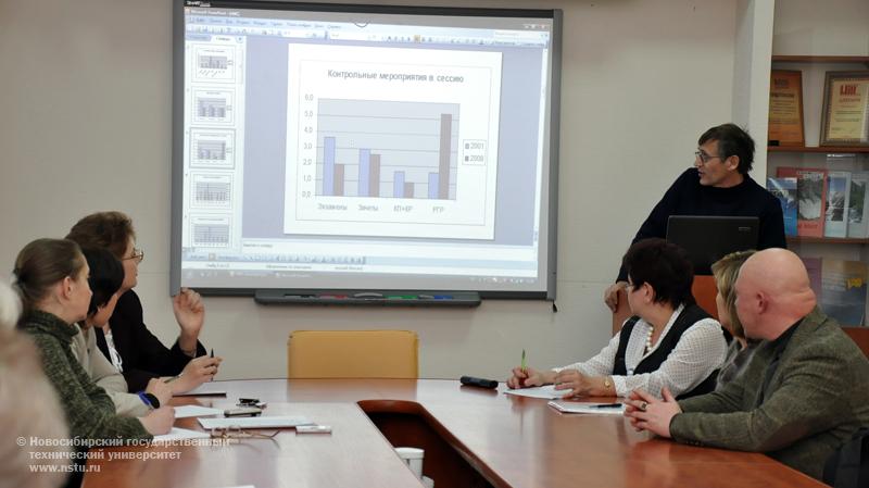 09.12.09 Заседание Научно-методического совета НГТУ, фотография: В. Кравченко