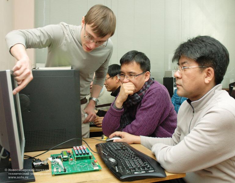 01.02.10     Преподаватели из Кореи пройдут повышение квалификации в НГТУ, фотография: В. Невидимов