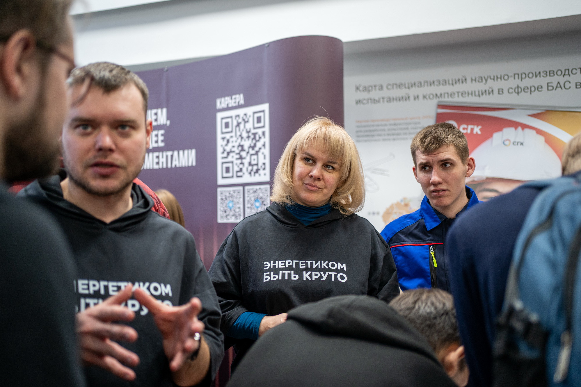 В НГТУ НЭТИ прошла стендовая выставка предприятий-партнеров, фотография: А. Непомнящих