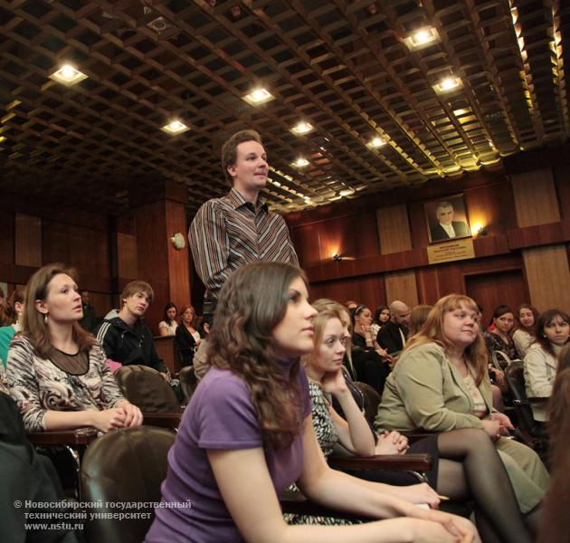 24.05.11     НГТУ посетила делегация Государства Израиль, фотография: В. Невидимов