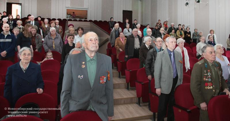 4 мая в Актовом зале НГТУ пройдет концертная программа, посвященная Дню Победы., фотография: В. Невидимов