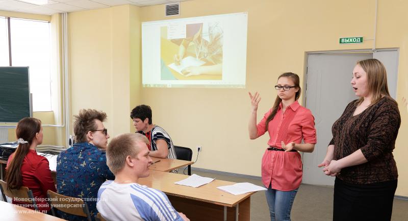 18.04.2014. День открытых дверей ИСР НГТУ, фотография: В. Невидимов