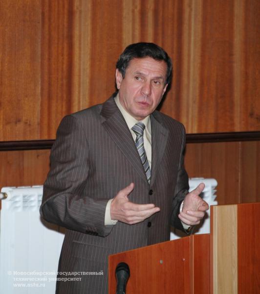 25.10.07     Заседание Совета ректоров вузов НСО пройдет в НГТУ , фотография: В. Невидимов