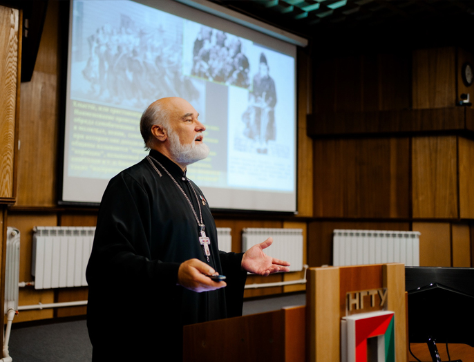 Руководитель миссионерского отдела Новосибирской епархии рассказал студентам НГТУ НЭТИ о современных угрозах возникновения терроризма
